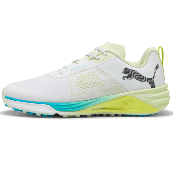 PUMA Shadowcat NITRO 2.0 Golf Shoes Puma White / Puma Black / Apple Spritz Size Options