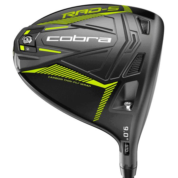 Cobra RADSPEED S Golf Driver Loft: 10.5° Shaft: UST Helium Nanocore Stiff Flex Grip: Lamkin Crossline - RH